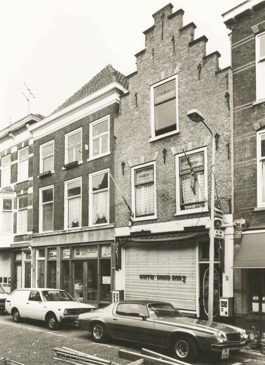 Betje en Aagje woonden in de Herderinnestraat 7. Deze foto werd in 1984 gemaakt.
